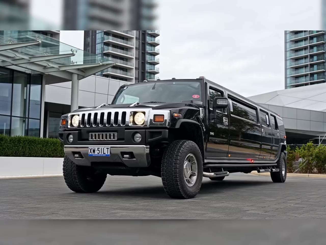 Black Hummer Limousine