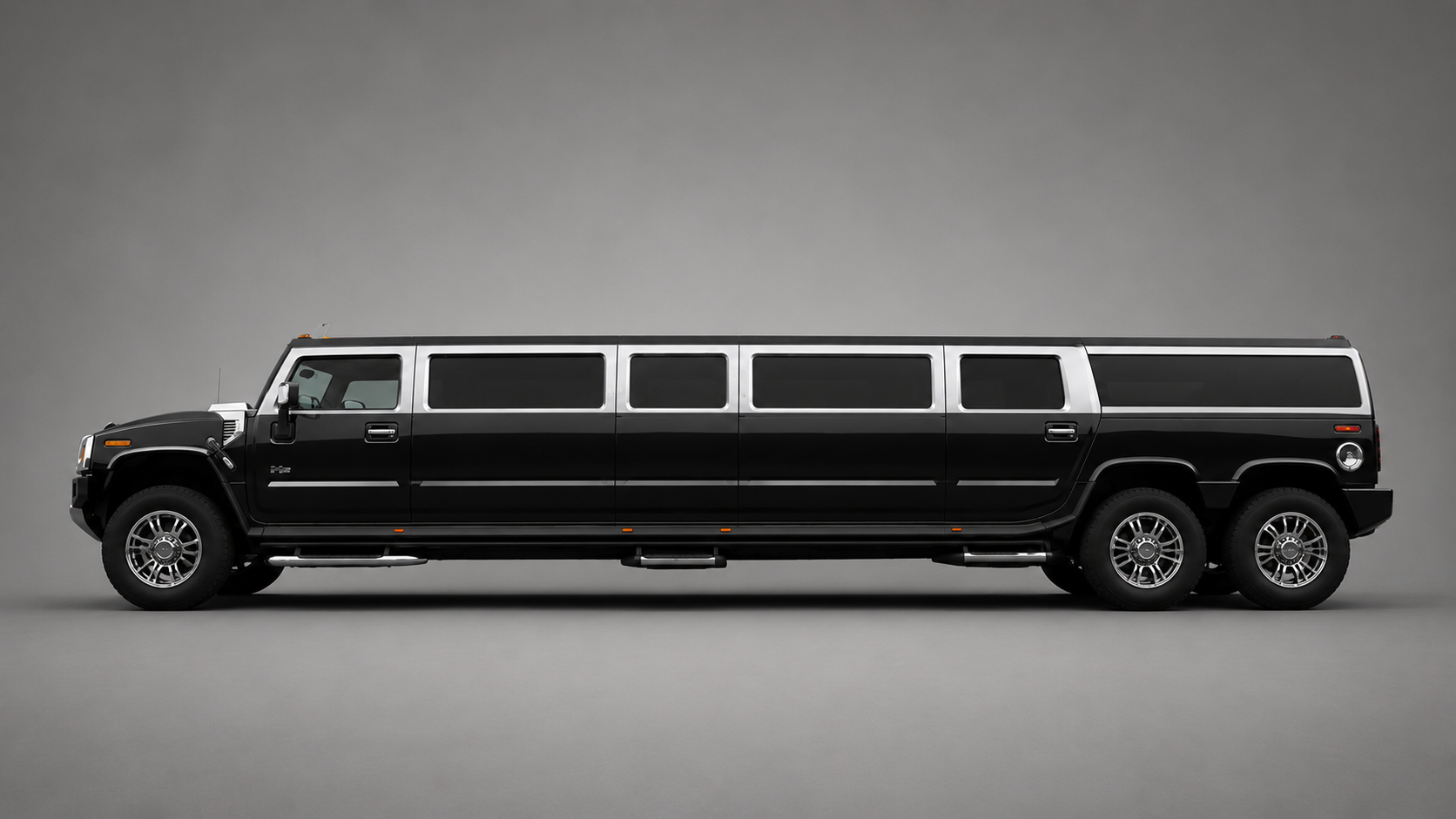 Black Hummer 6x6 Limousine