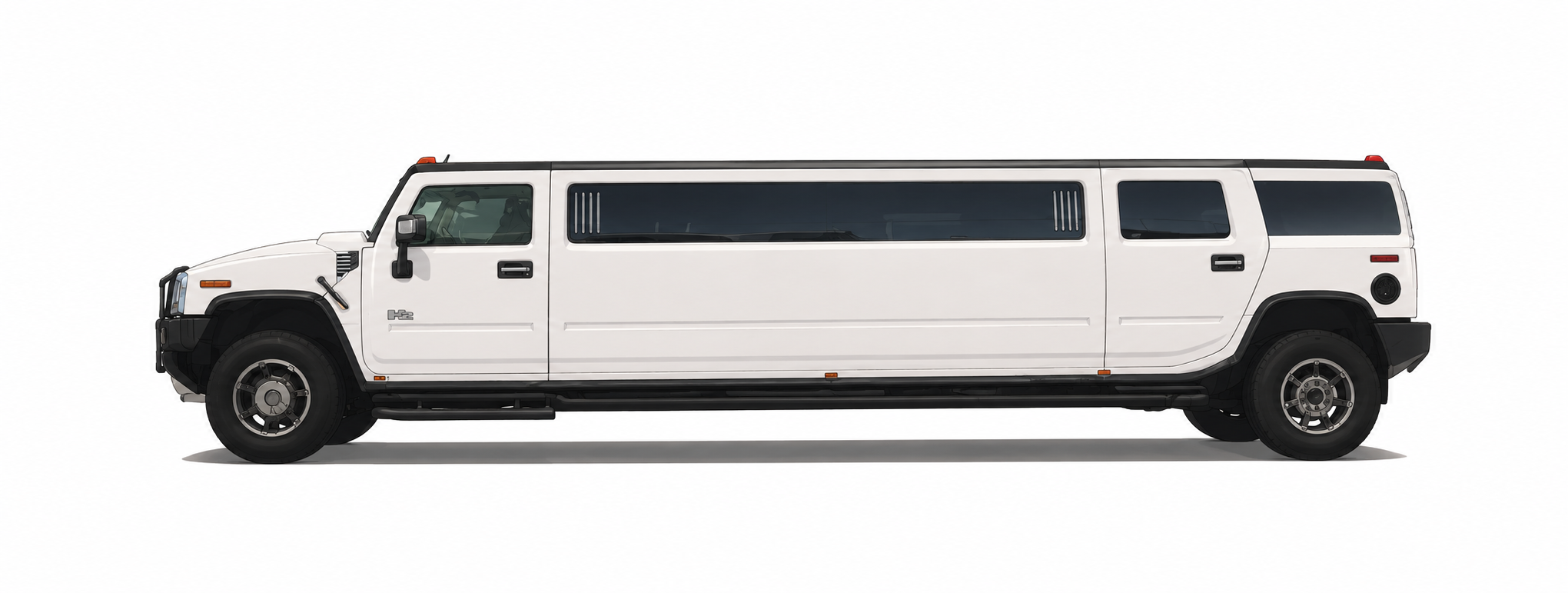 White Hummer Limousine